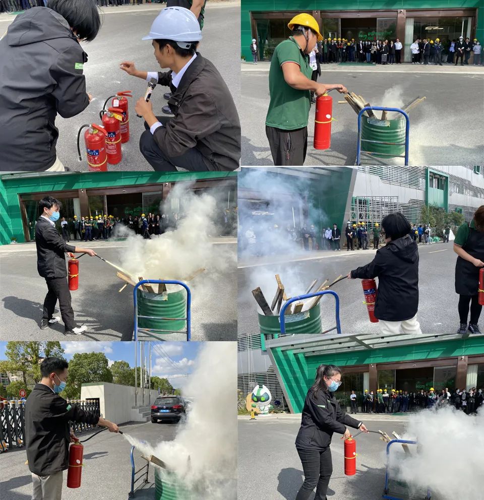 薩震節(jié)能空壓機(jī)開展消防演練，防患于未然！.jpg